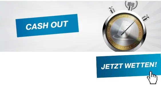 Mit dem Cash Out können Gewinne vorzeitig gesichert und Verluste minimiert werden. 